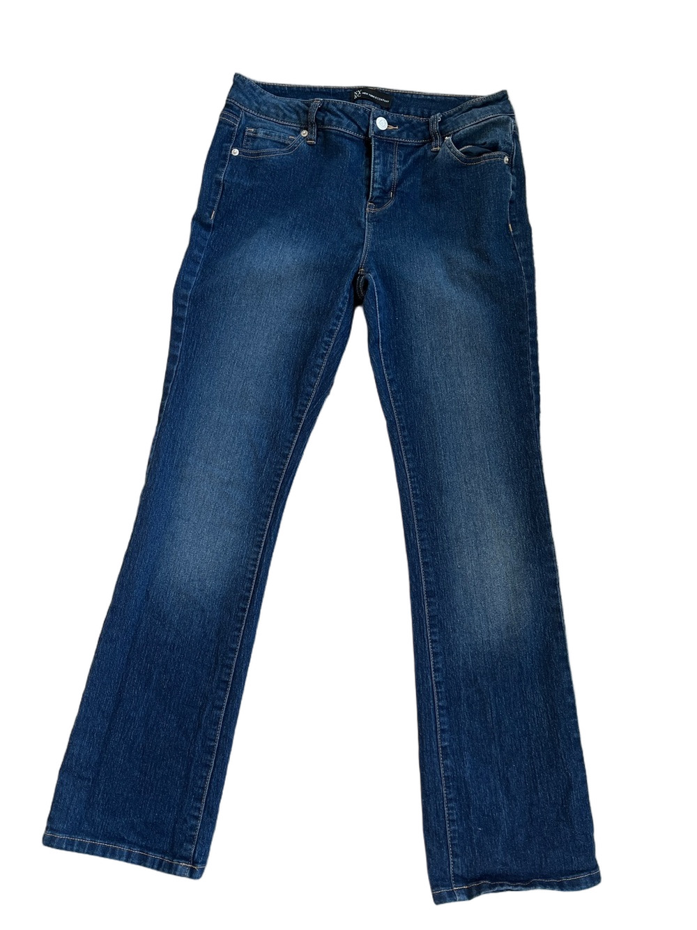 New York & Company Dark Blue Boot-Cut Jeans